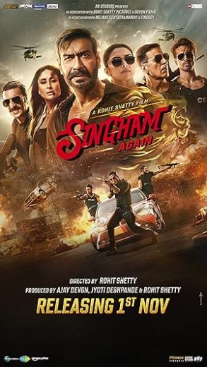 فيلم Singham Again 2024 مدبلج اون لاين افلام عرب بلس