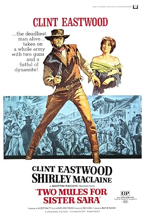فيلم Two Mules for Sister Sara 1970 مترجم اون لاين افلام عرب بلس